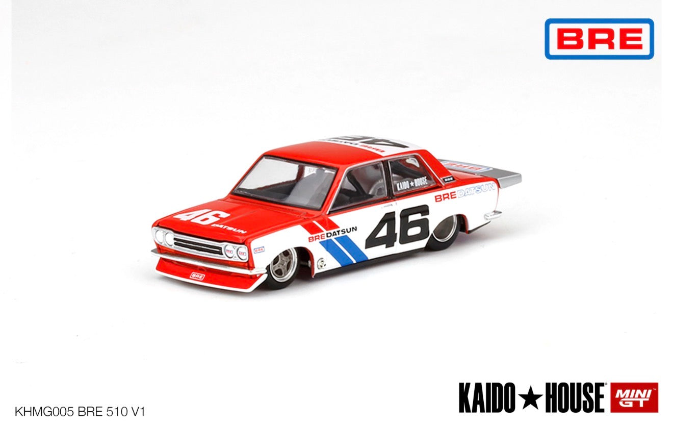 Kaido House 1:64 Datsun 510 Pro Street BRE510 V1 - Regular & Chase PAIR