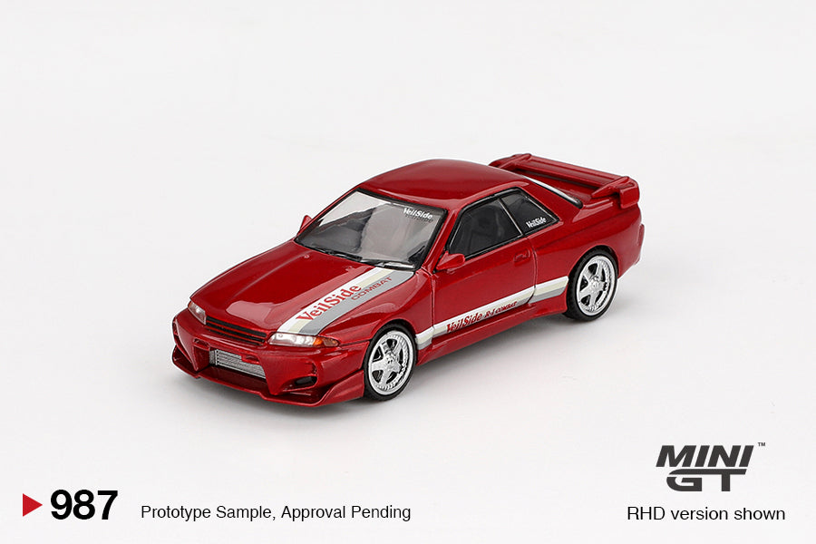 **LIMIT 2** MiniGT 1:64 Nissan Skyline GT-R (R32) VeilSide Combat C-I – Gem Red #987