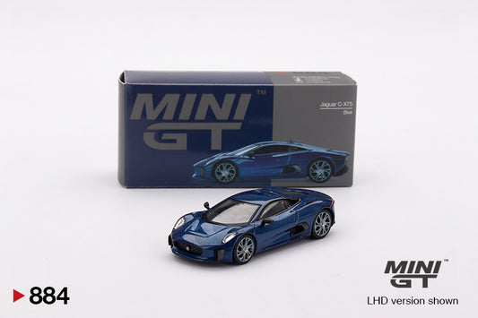 MiniGT 1:64 Jaguar C-X75 Blue #884