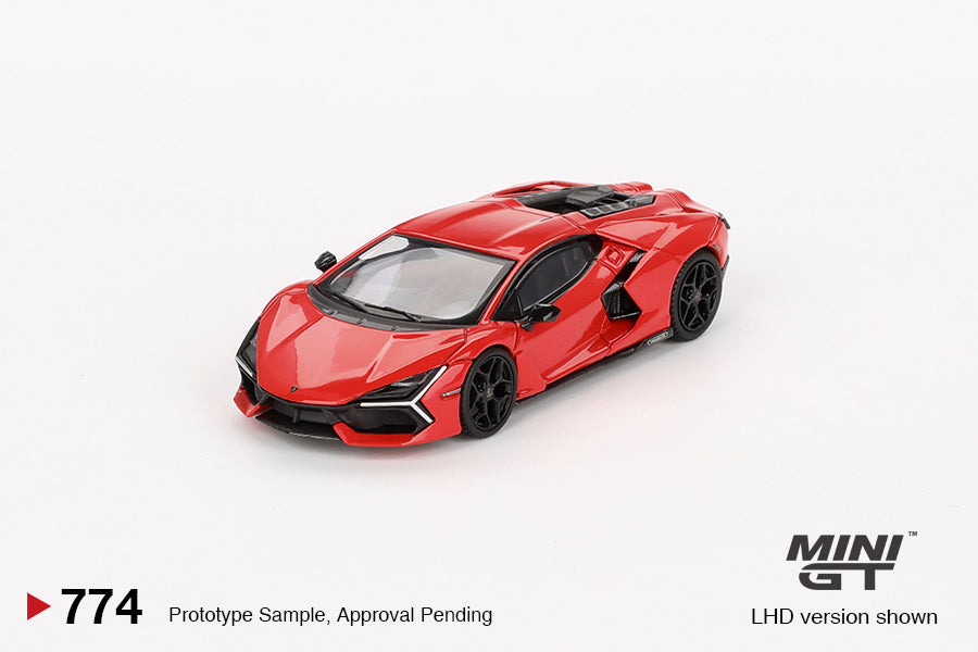 MiniGT 1:64 Lamborghini Revuelto - Arancio Dac Lucido #774