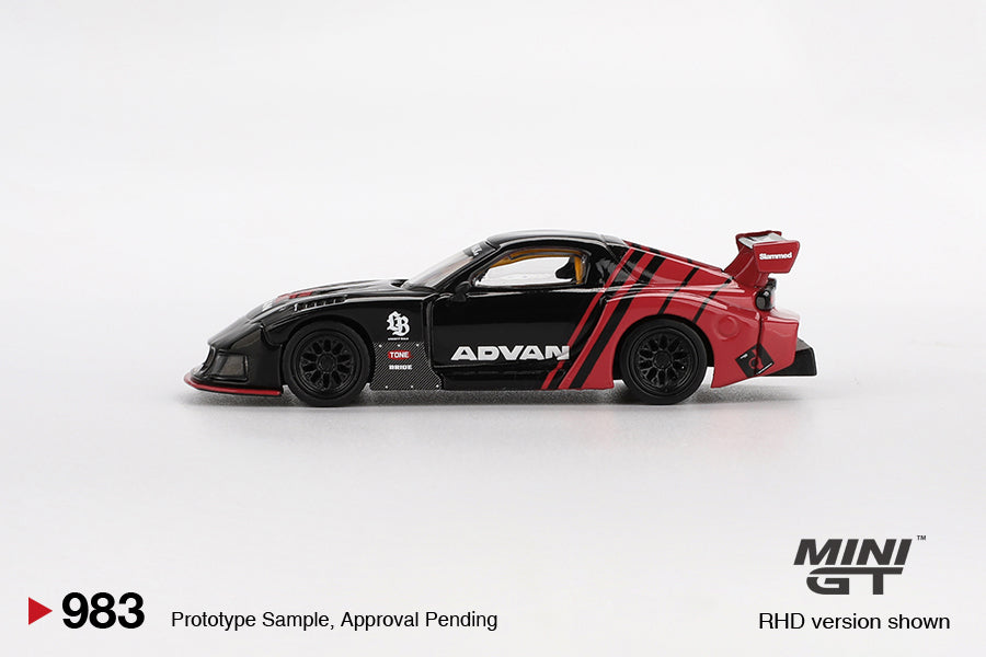 MiniGT 1:64 Mazda RX-7 LB-Super Silhouette Advan #983