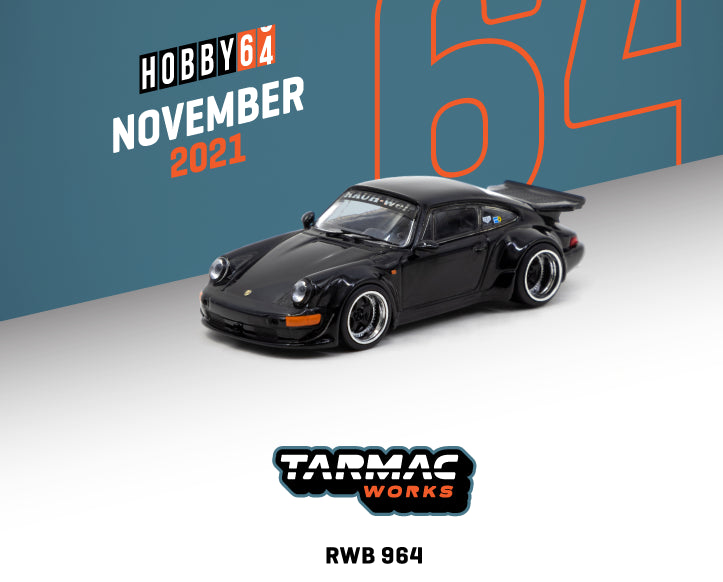 Tarmac Works 1:64 RWB 964 - Black