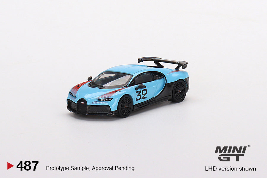MiniGT 1:64 Bugatti Chiron Pur Sport “Grand Prix” – MiJo Exclusive #487