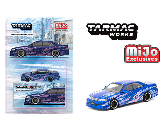 Tarmac Works 1:64 Vertex Toyota Mark II JZX100