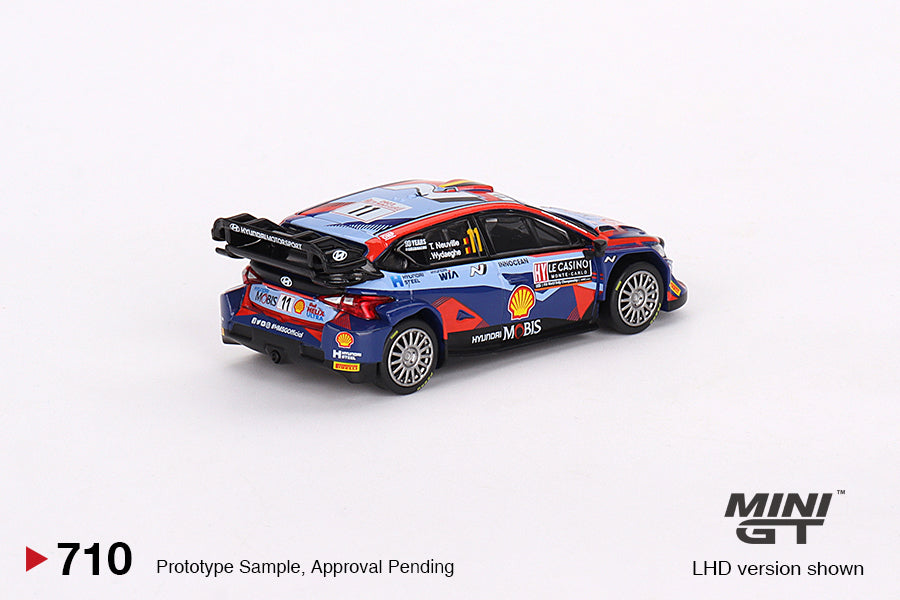 MiniGT 1:64 Hyundai i20 N Rally1 2023 Rally MonteCarlo 3rd Place #11- MiJo Exclusive #710
