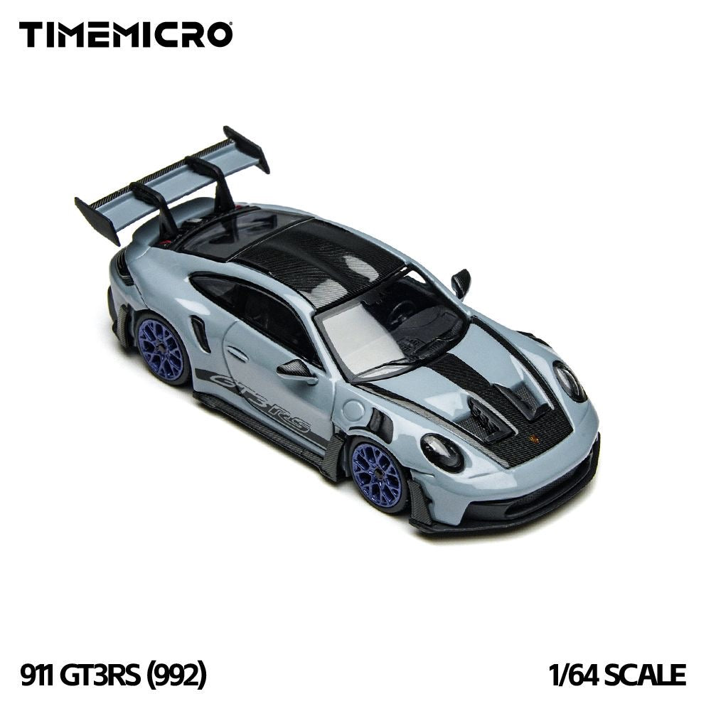 Time Micro 1:64 Porsche 992 GT3RS - Polar Grey