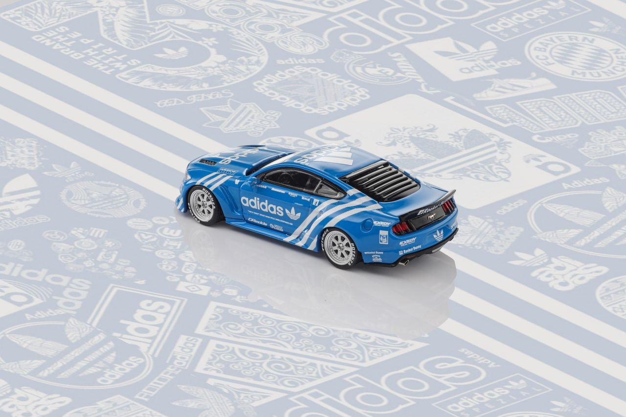 Liberty64 1:64 Ford Mustang Widebody- Adidas