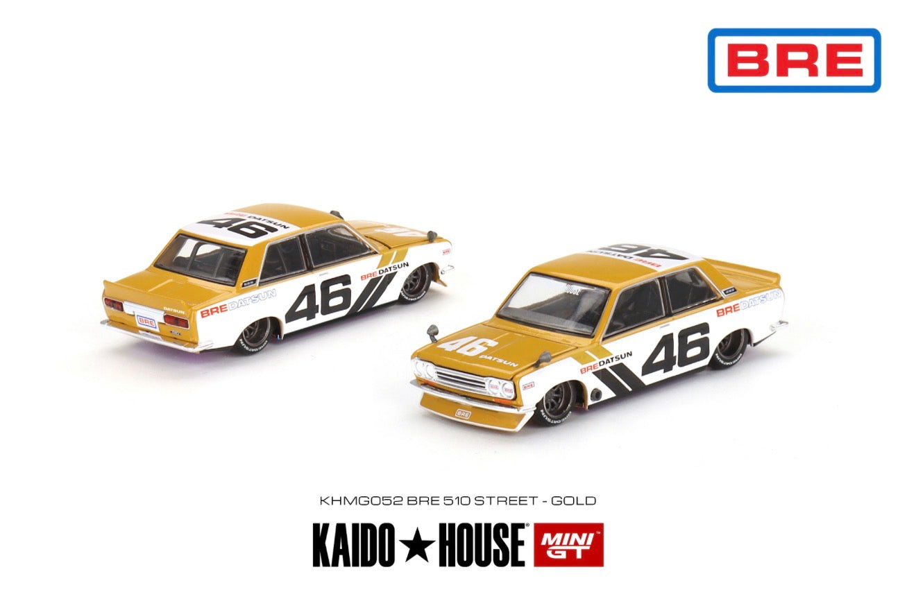 Kaido House 1:64 Datsun 510 Street BRE510 V3 - Regular & Chase PAIR