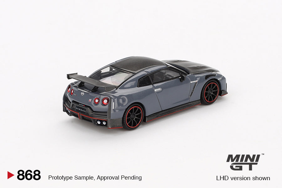 MiniGT 1:64 Nissan GT-R Nismo 2024 NISMO – Stealth Gray #868