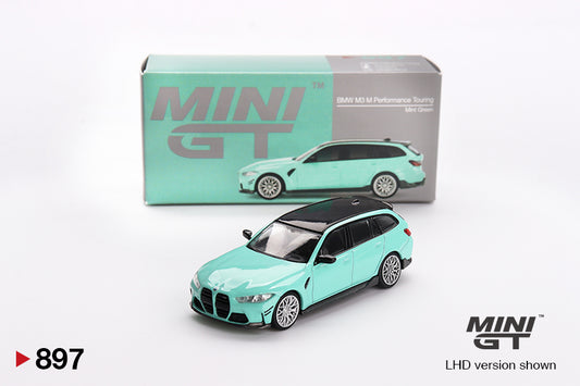 MiniGT 1:64 BMW M3 M Performance Touring – Mint Green #897