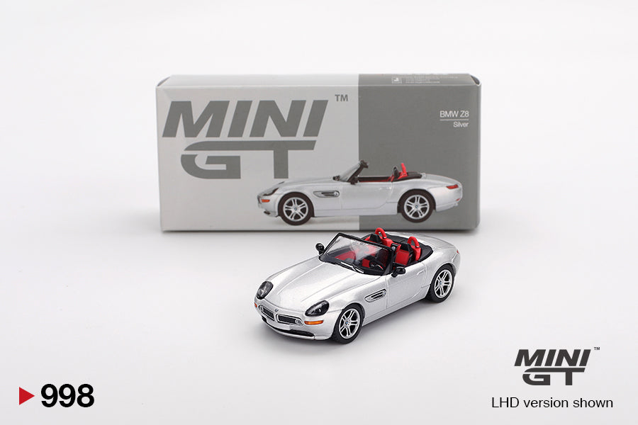 MiniGT 1:64 BMW Z8 – Silver #998
