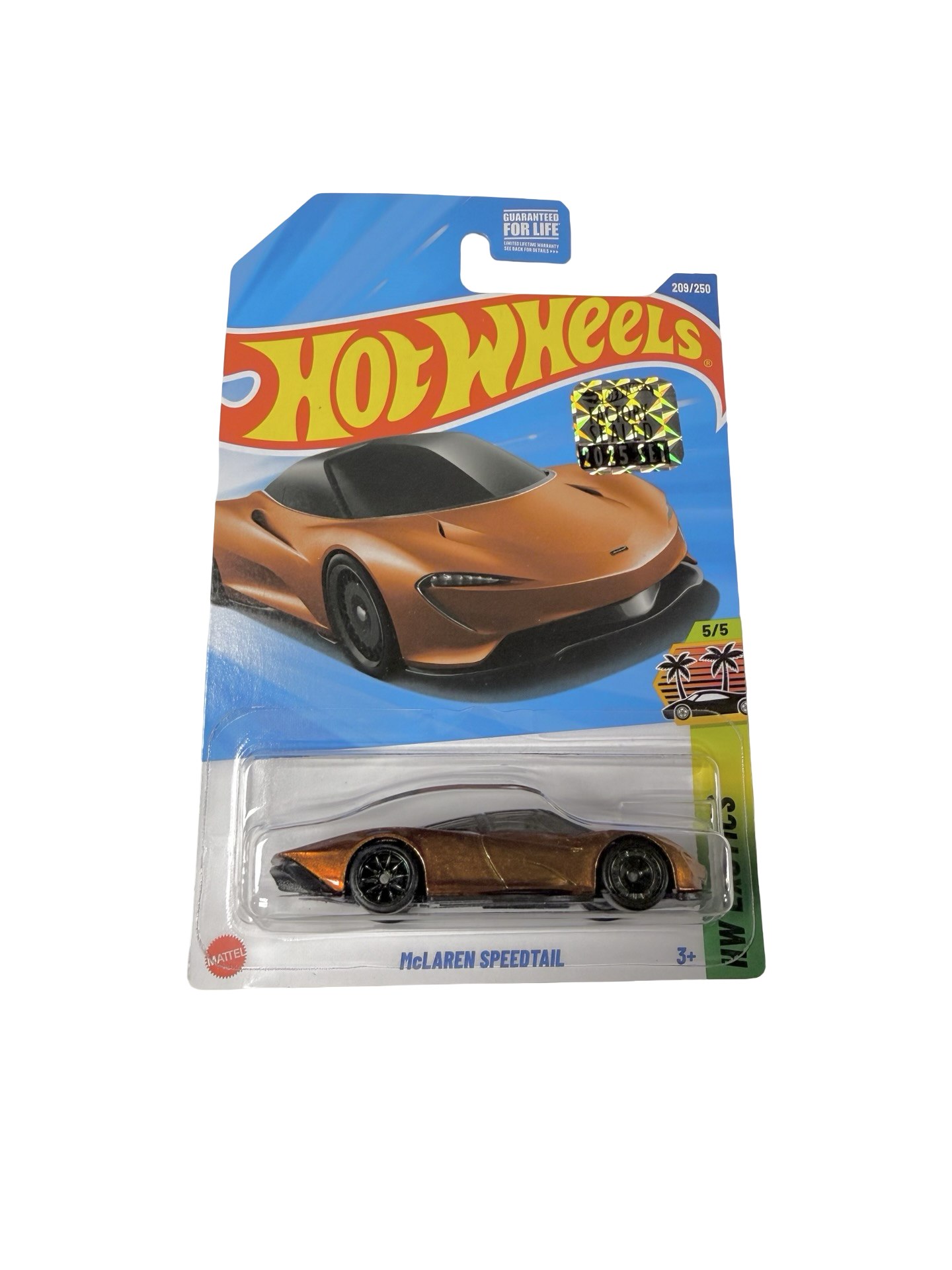 Hot Wheels 1:64 2025 Super Treasure Hunt Factory Sealed - McLaren Speedtail