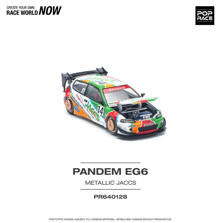 Pop Race 1:64 Pandem Civic EG6 v1.5 - JACCS