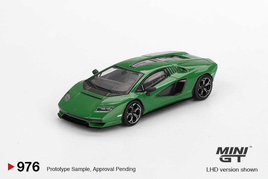 MiniGT 1:64 Lamborghini Countach LPI 800-4 Verde Medio #976
