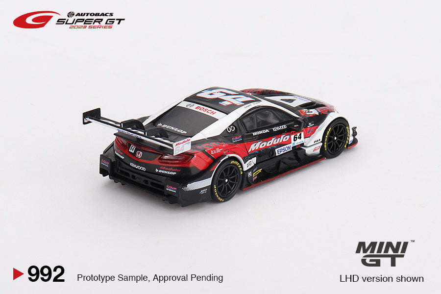 MiniGT 1:64 Japan Exclusive Honda NSX-GT “Type S” GT500 #64 “Modulo NSX-GT” Modulo Nakajima Racing 2023 SUPER GT Series #992