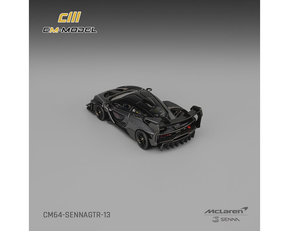 CM Model 1:64 McLaren Senna GTR – Dark Grey – Limited Edition