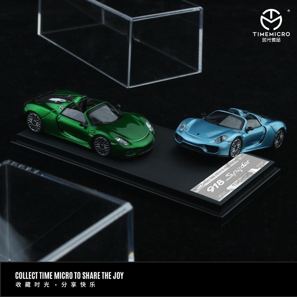 Time Micro 1:64 Porsche 918 Spyder - *2 Colors*