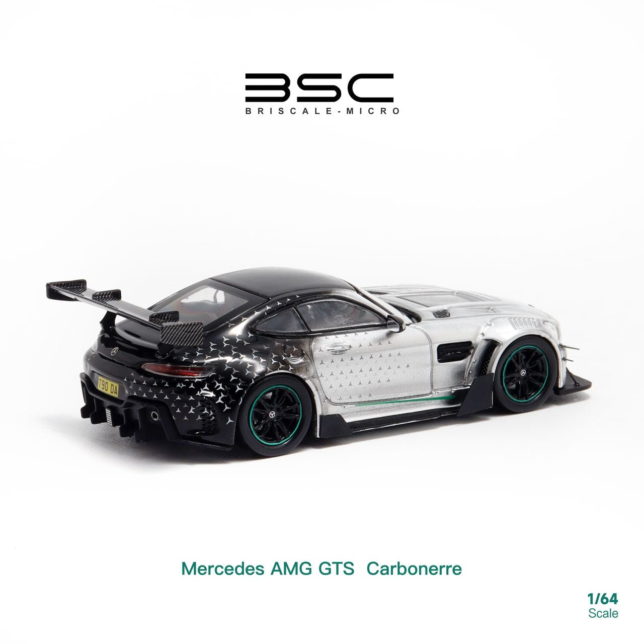 BSC 1:64 Mercedes Benz AMG GTS Carbonerre Widebody - *4 Styles*