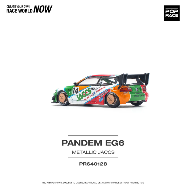 Pop Race 1:64 Pandem Civic EG6 v1.5 - JACCS