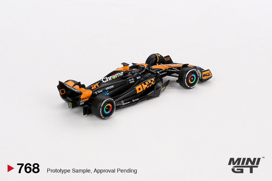 MiniGT 1:64 McLaren MCL60 #81 Oscar Piastri 2023 F1 Japan GP 3rd Place – MiJo Exclusive #768