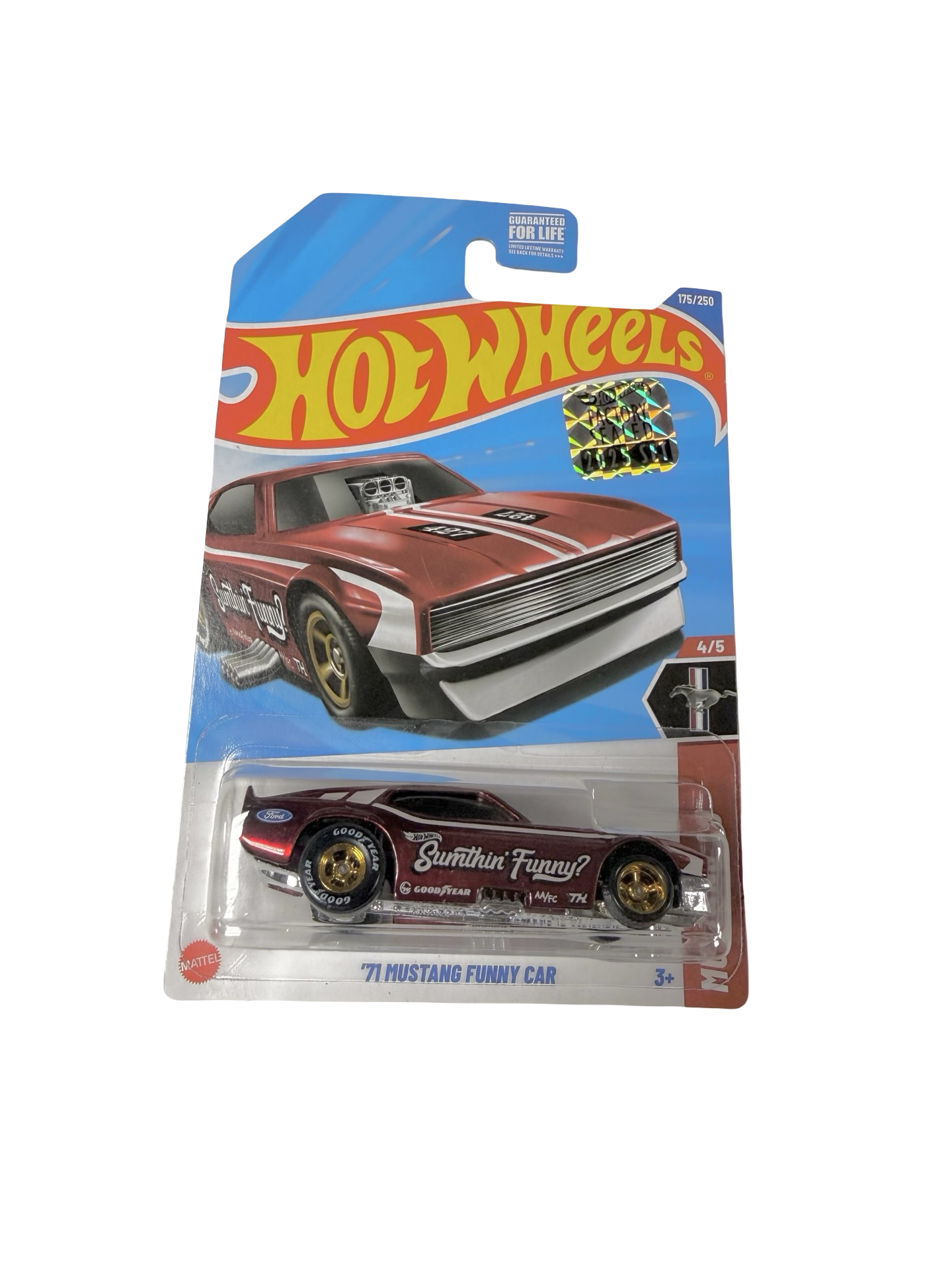 Hot Wheels 1:64 2025 Super Treasure Hunt Factory Sealed - ‘71 Mustang Funny Car