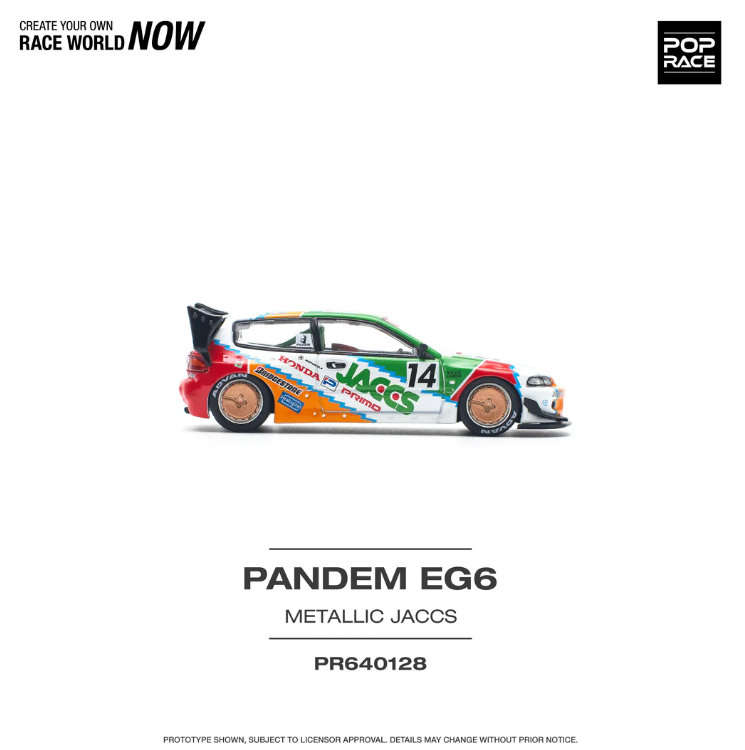 Pop Race 1:64 Pandem Civic EG6 v1.5 - JACCS