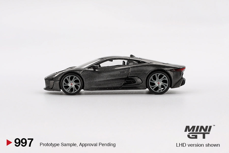 MiniGT 1:64 Jaguar C-X75 Test Car – Black #997