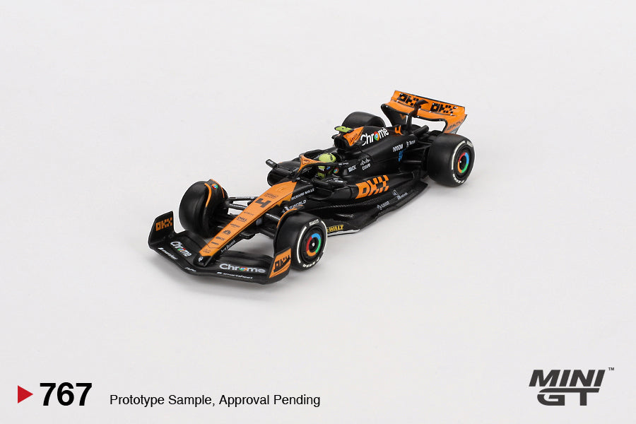 MiniGT 1:64 McLaren MCL60 #4 Lando Norris 2023 F1 Japan GP 2nd Place – MiJo Exclusive #767