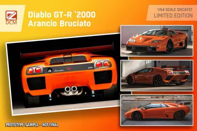 DCM 1:64 Lamborghini Diablo GT-R - *3 Colors*