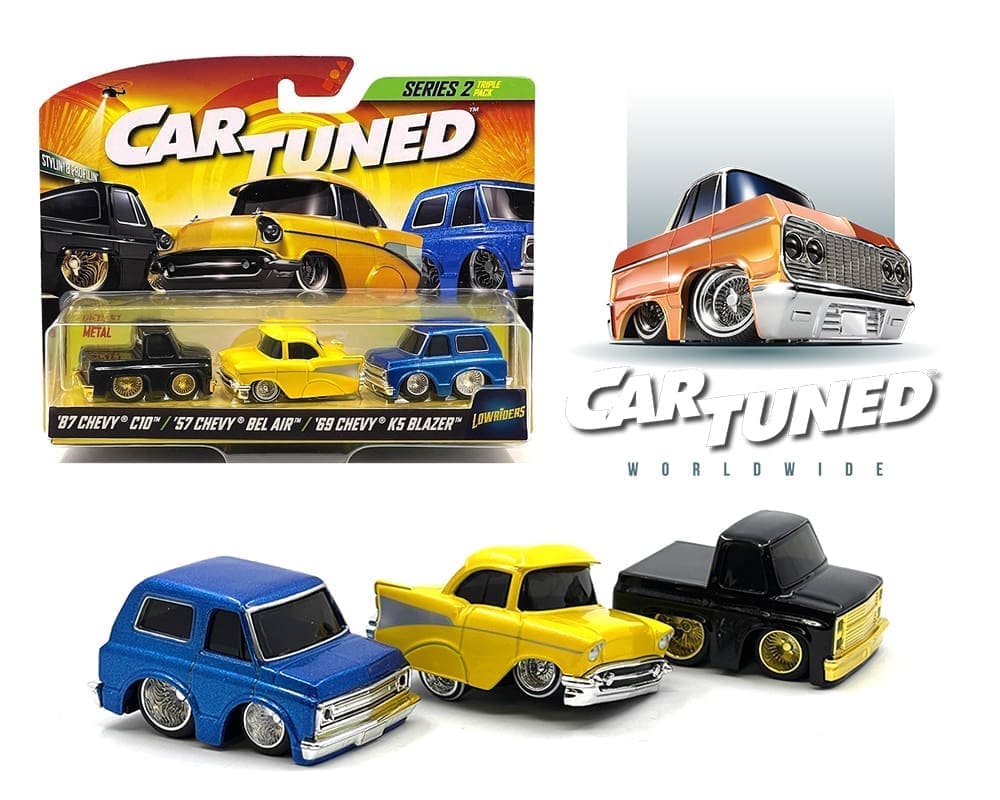CarTuned 1:64 Lowriders Series 2 - Three Pack 2024