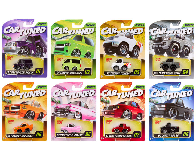 CarTuned 1:64 2025 Series 6 - Mainline Assortment Set of 8