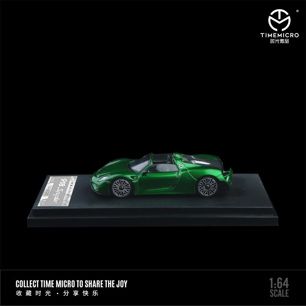 Time Micro 1:64 Porsche 918 Spyder - *2 Colors*