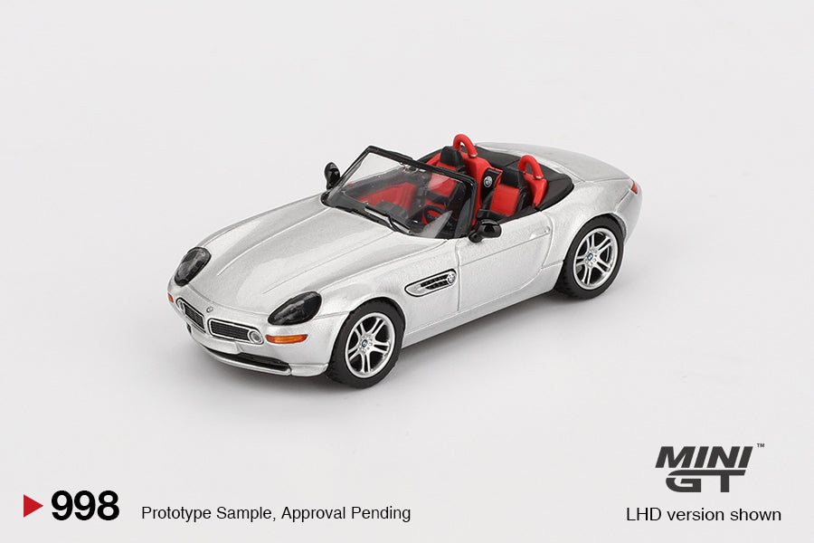 MiniGT 1:64 BMW Z8 – Silver #998