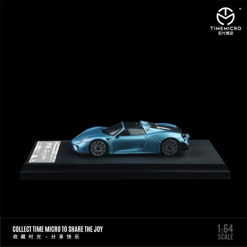 Time Micro 1:64 Porsche 918 Spyder - *2 Colors*