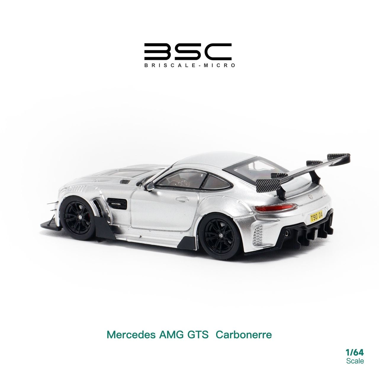 BSC 1:64 Mercedes Benz AMG GTS Carbonerre Widebody - *4 Styles*