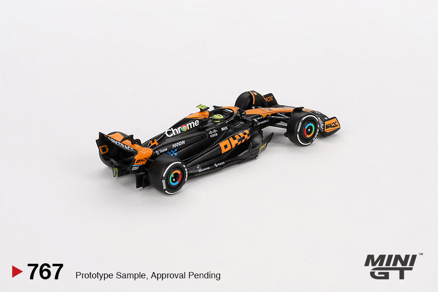 MiniGT 1:64 McLaren MCL60 #4 Lando Norris 2023 F1 Japan GP 2nd Place – MiJo Exclusive #767