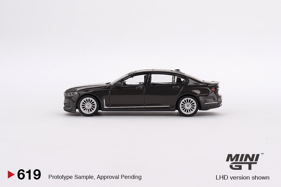 MiniGT 1:64 BMW Alpina B7 xDrive – Dravit Grey Metallic – MiJo Exclusive #619