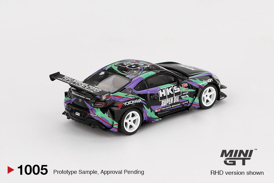 MiniGT 1:64 Toyota GR86 HKS TYPE R 2022 Tokyo Auto Salon – Black #1005