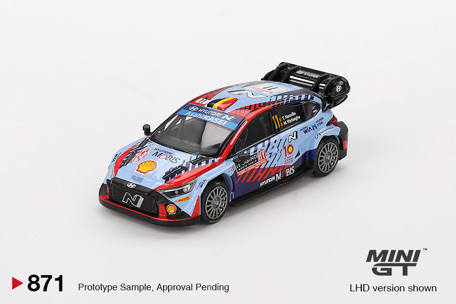 MiniGT 1:64 Hyundai i20 N Rally1 Hybrid #112024 Rallye Monte-Carlo Winner #871