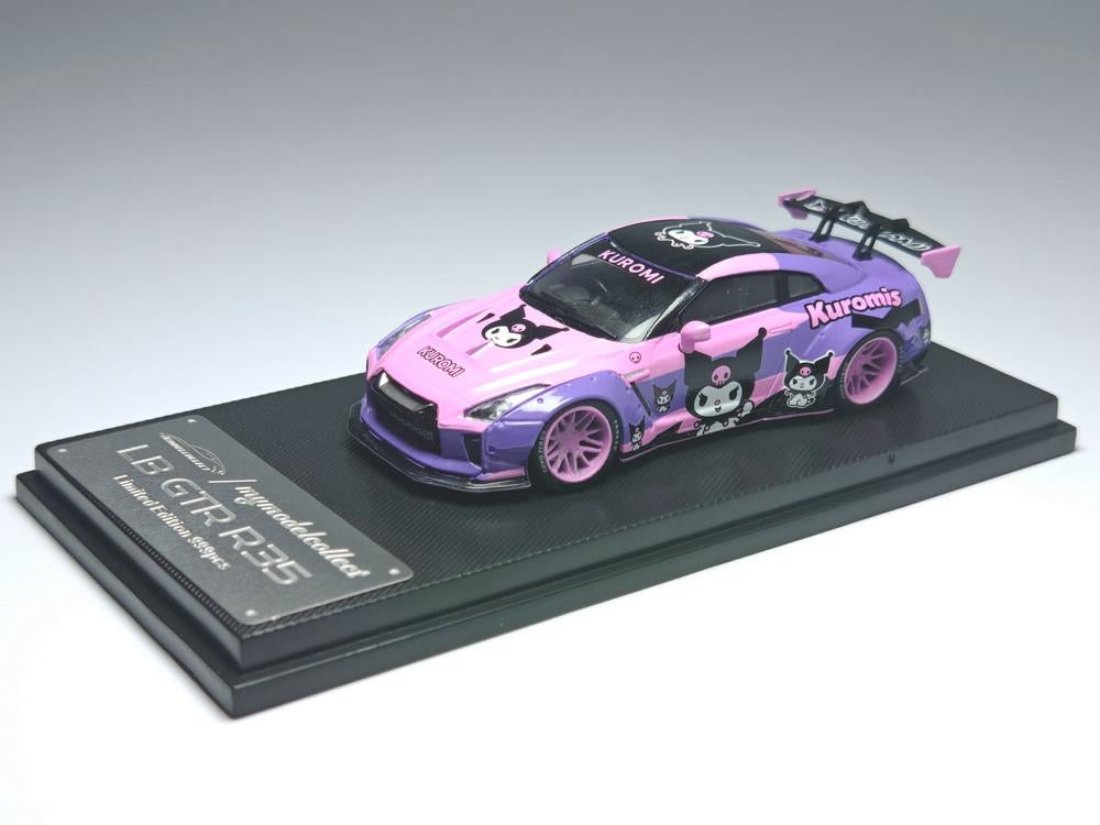 MyModelCollect 1:64 Nissan LBWK Liberty Walk GTR R35 v1.5 - Kuromi