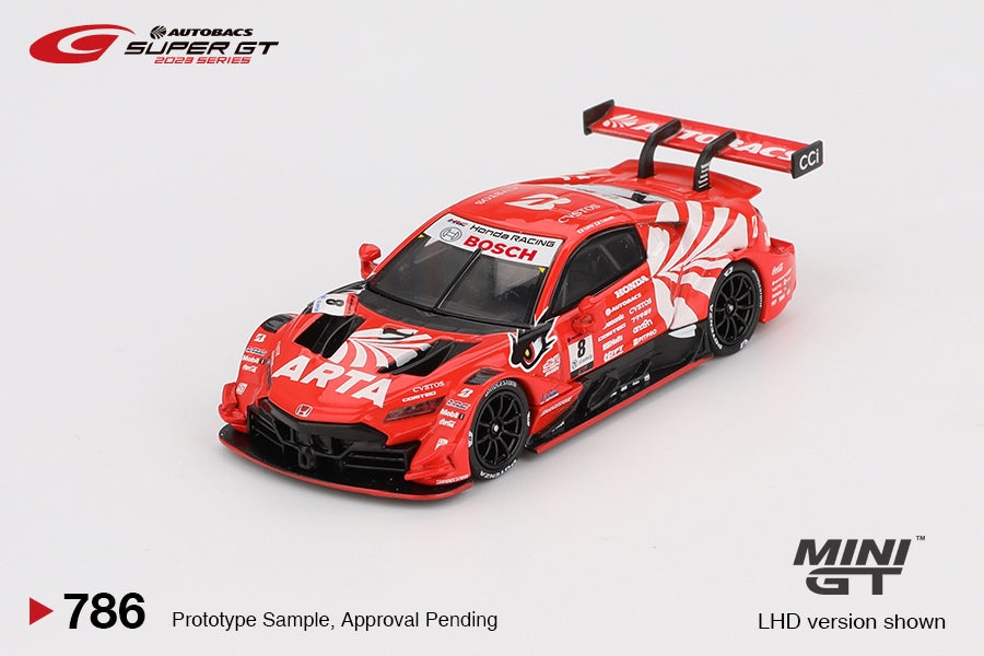 MiniGT 1:64 Japan Exclusive Honda NSX-GT “Type S” GT500 #8 “ARTA MUGEN NSX-GT ” ARTA 2023 SUPER GT Series #786