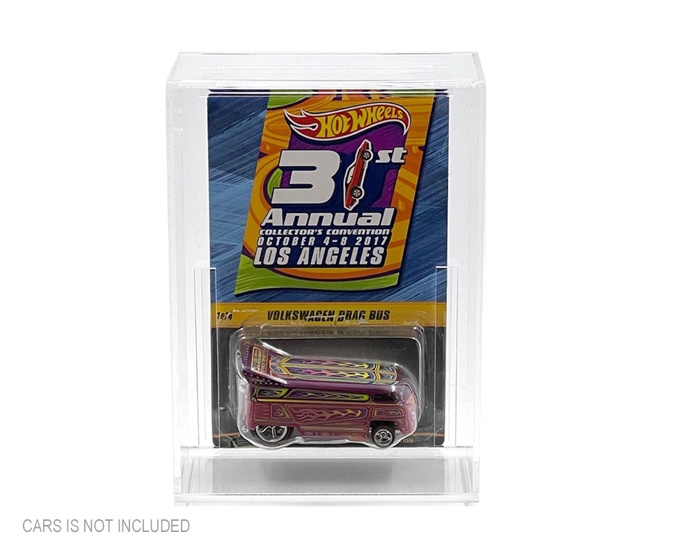 Showcase 1:64 Mainline & RLC Card Single Display Case – MiJo Exclusive
