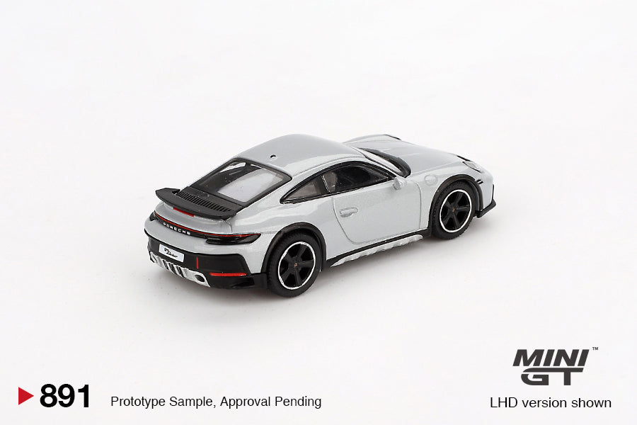 MiniGT 1:64 Porsche 911 Dakar – Ice Gray Metallic #891