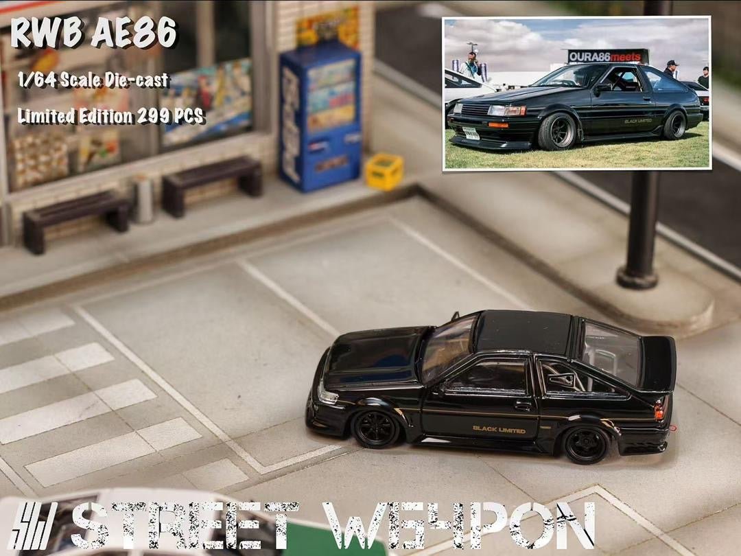 Street Weapon 1:64 RWB AE86 *2 Styles*