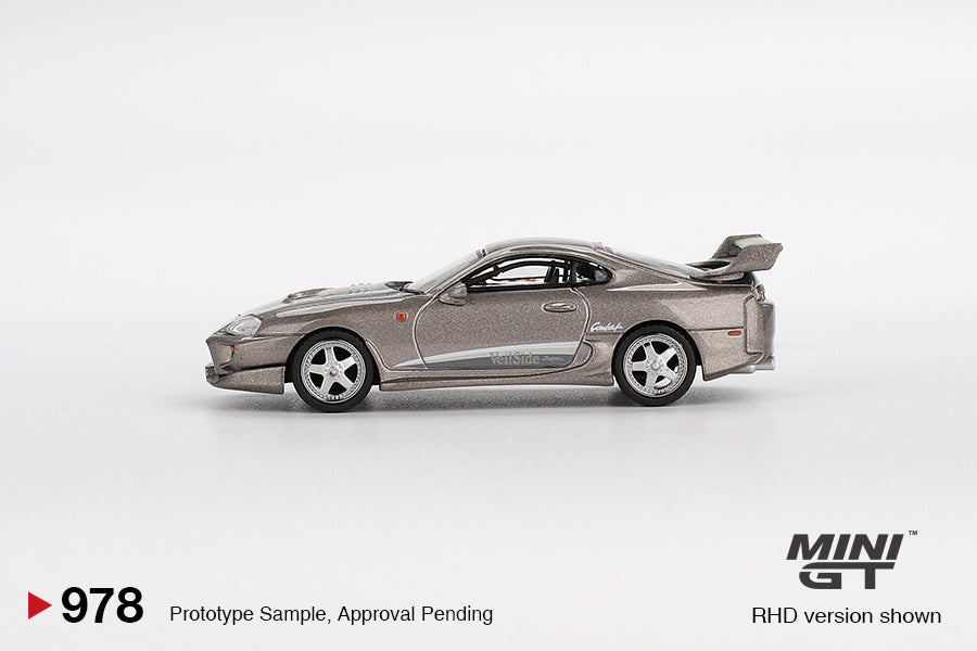 MiniGT 1:64 Toyota Supra VeilSide Combat V-II – Combat Grey #978