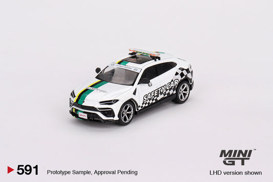 MiniGT 1:64 Lamborghini Urus 2022 Macau GP Official Safety Car – MiJo Exclusive #591