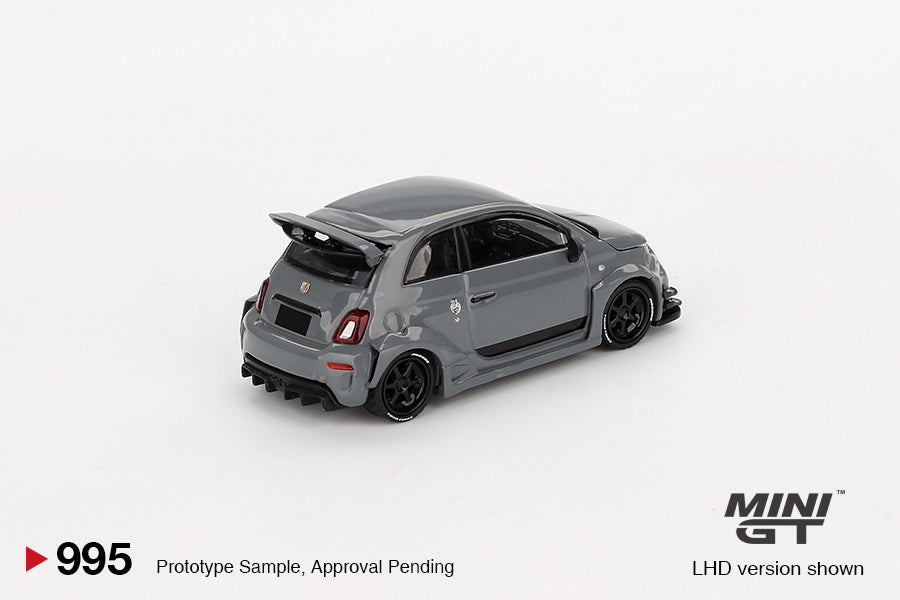 MiniGT 1:64 Abarth 595 LB-WORKS x Abas Works – Grey #995