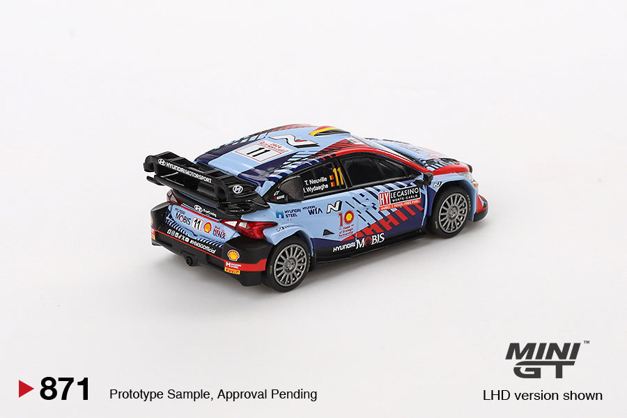MiniGT 1:64 Hyundai i20 N Rally1 Hybrid #112024 Rallye Monte-Carlo Winner #871