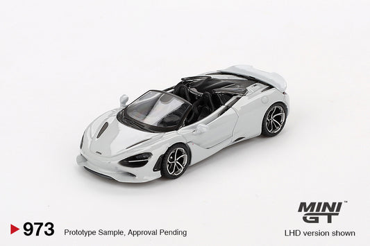 MiniGT 1:64 McLaren 750S Spider – Cirrus Grey #973