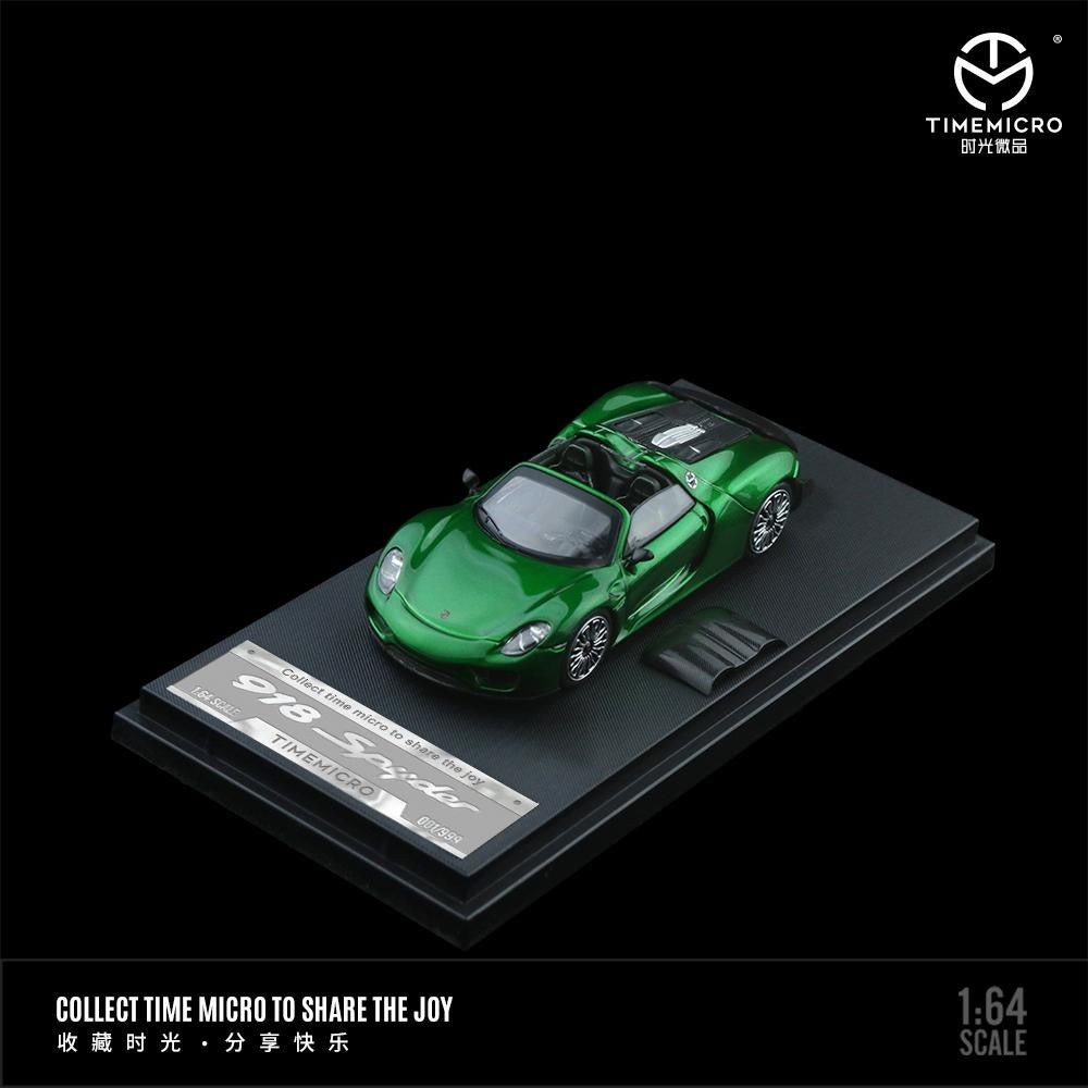 Time Micro 1:64 Porsche 918 Spyder - *2 Colors*